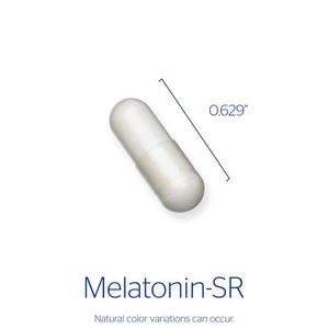 Pure Encapsulations, Melatonin-SR 3 mg — Capsule size and certifications