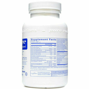 Pure Encapsulations, O.N.E. Multivitamin 120 capsules Supplement facts 1