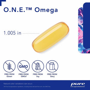 Pure Encapsulations, O.N.E. Omega — Capsule size and certifications