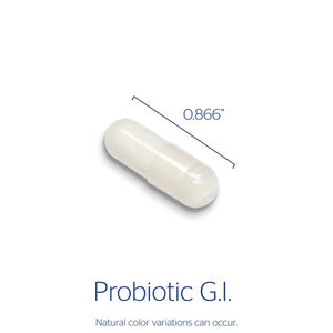 Pure Encapsulations, Probiotic G.I. — Capsule size and certifications