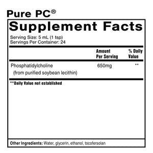 Pure PC liposomal phosphatidylcholine
