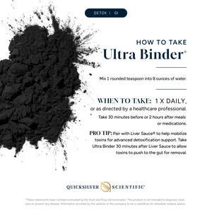 How to take Ultra Binder powder