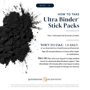 How to take Ultra Binder stick packs