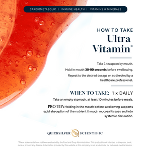 How to take Ultra Vitamin