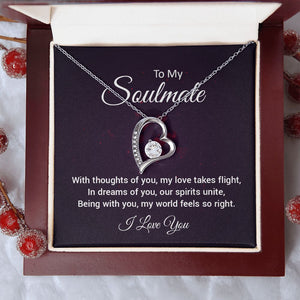 Forever Love Necklace - To My Soulmate