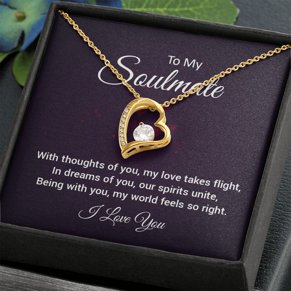 Forever Love Necklace - To My Soulmate