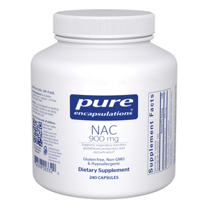 Pure Encapsulations, NAC (n-acetyl-l-cysteine) 900 mg 240 capsules