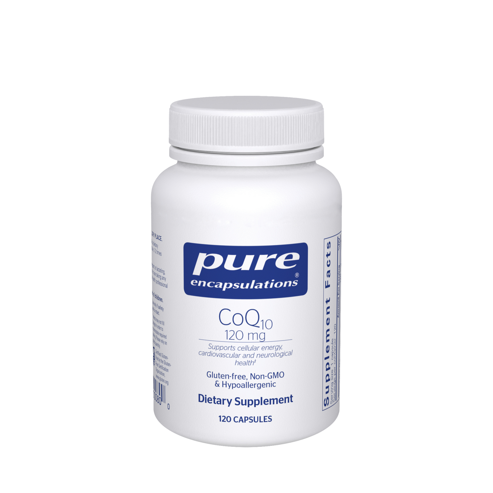 Pure Encapsulations, CoQ10 120 mg — CoQ10 120 mg. 120's