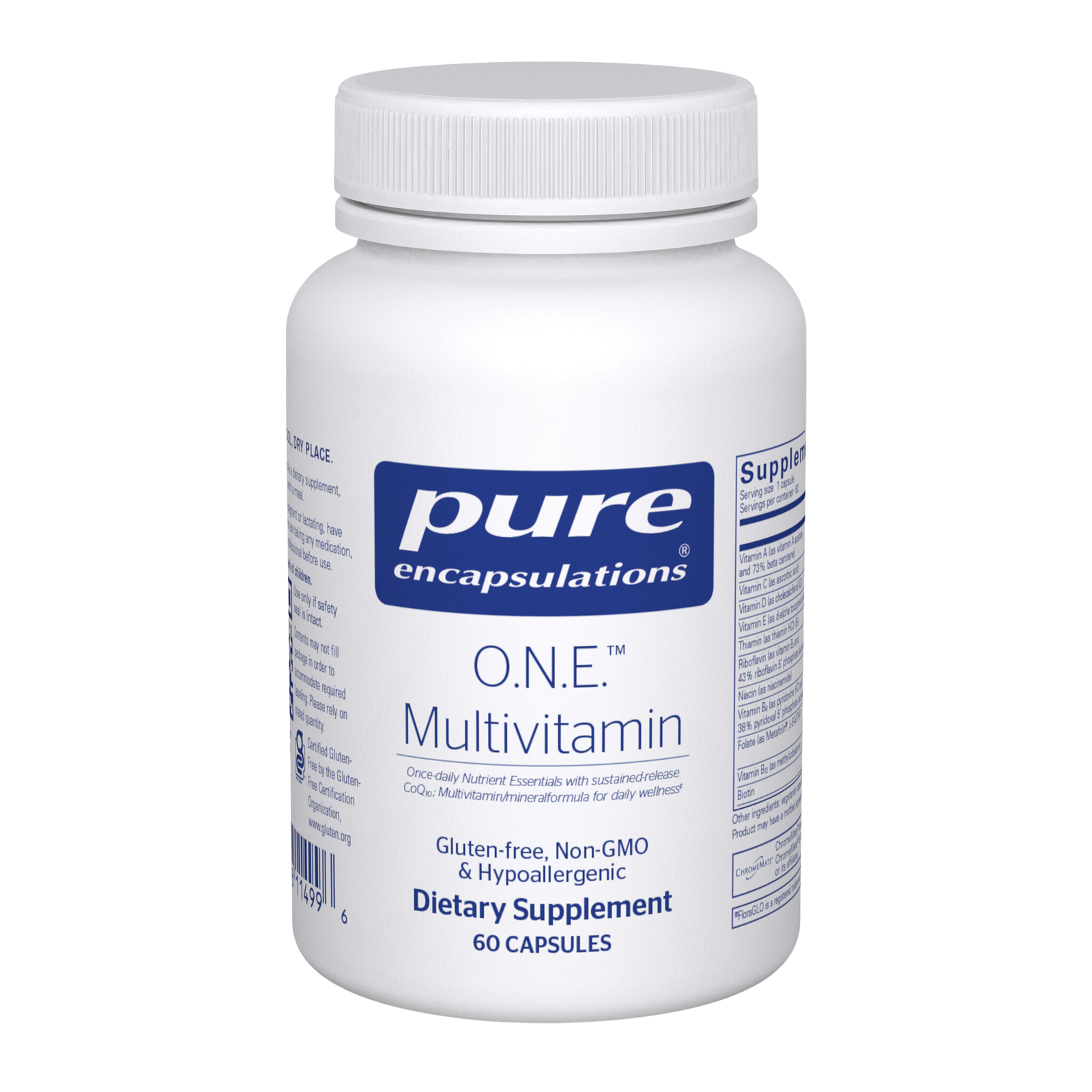Pure Encapsulations, O.N.E. Multivitamin | Once-Daily Multi — O.N.E.&trade; Multivitamin 60's