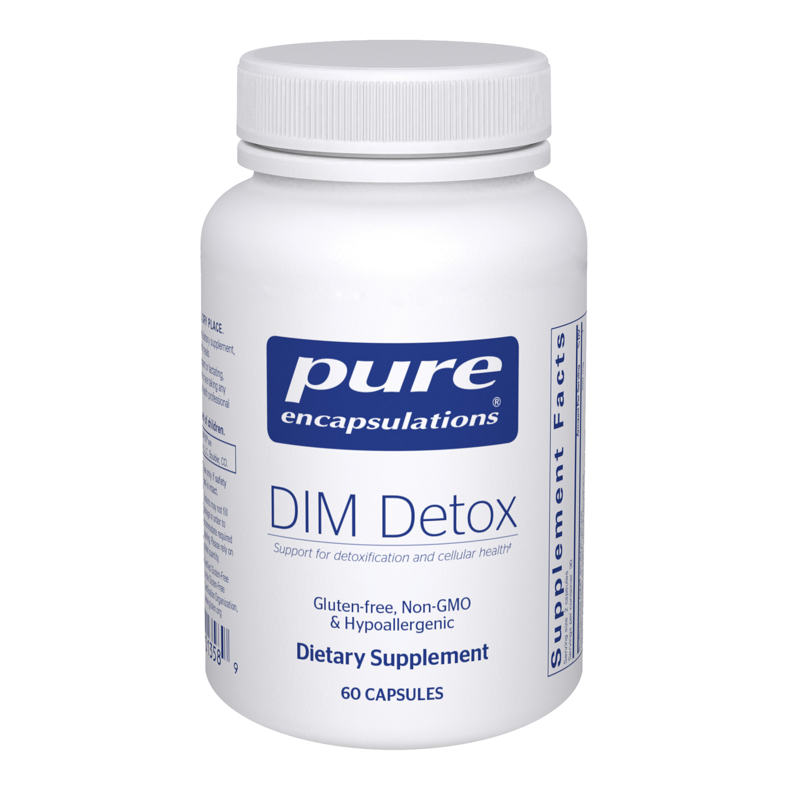 Pure Encapsulations, DIM Detox 60's