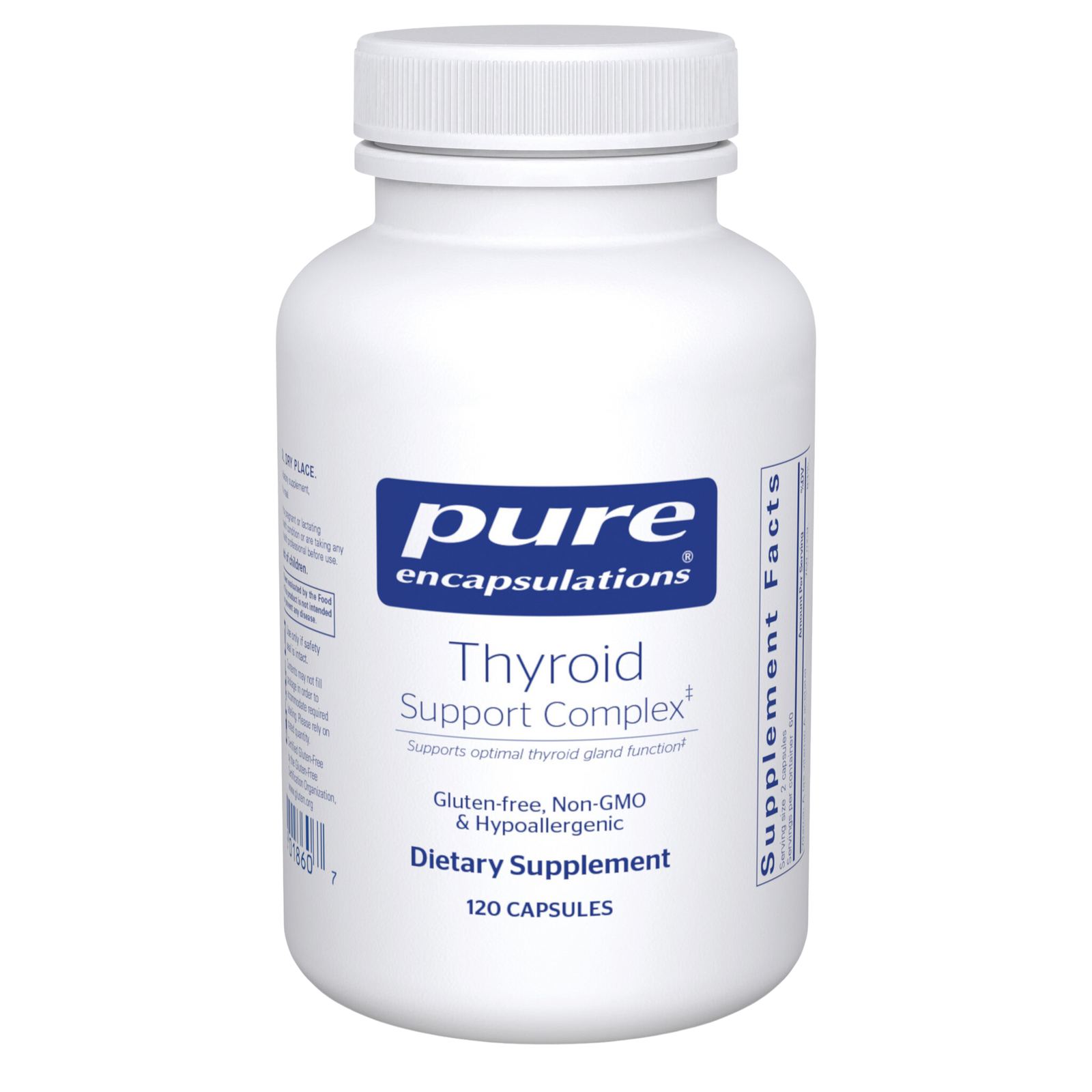 Pure Encapsulations, Thyroid Support Complex (TS21 | Thyroid Support Complex 120's)