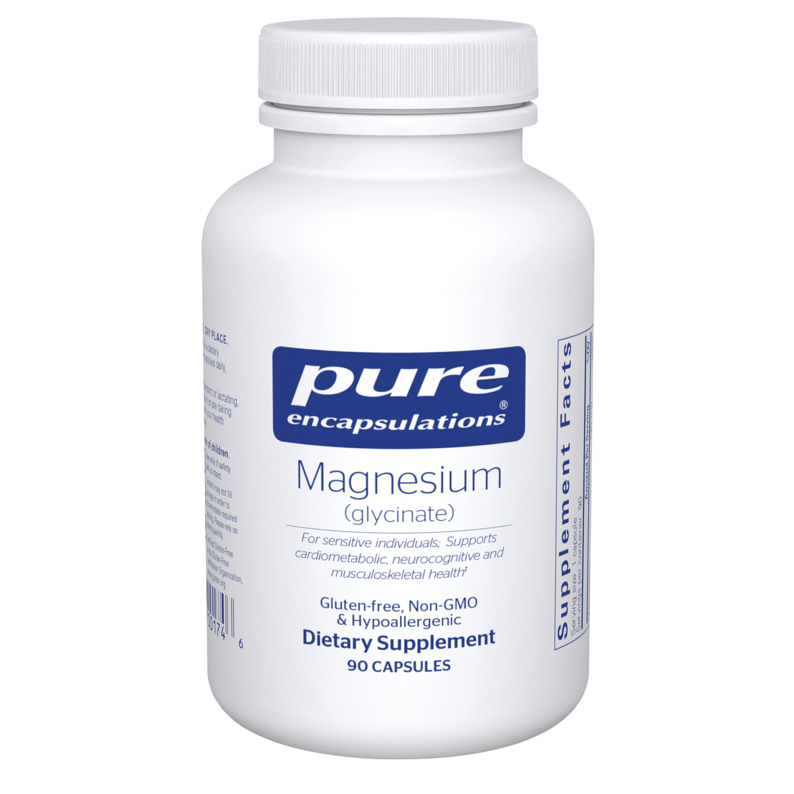 Pure Encapsulations, Magnesium (Glycinate) — Magnesium (glycinate) 90's
