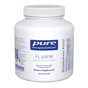 Pure Encapsulations, l-Lysine 270 capsules