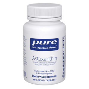Pure Encapsulations, Astaxanthin 60 capsules