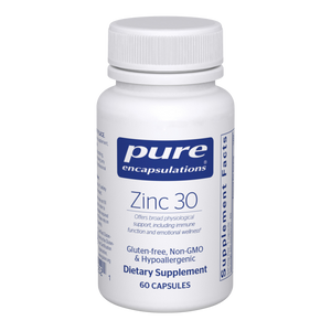 Pure Encapsulations, Zinc 30 60 capsules