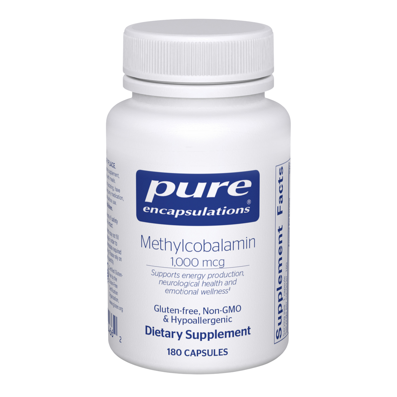 Pure Encapsulations, Methylcobalamin 1,000 mcg