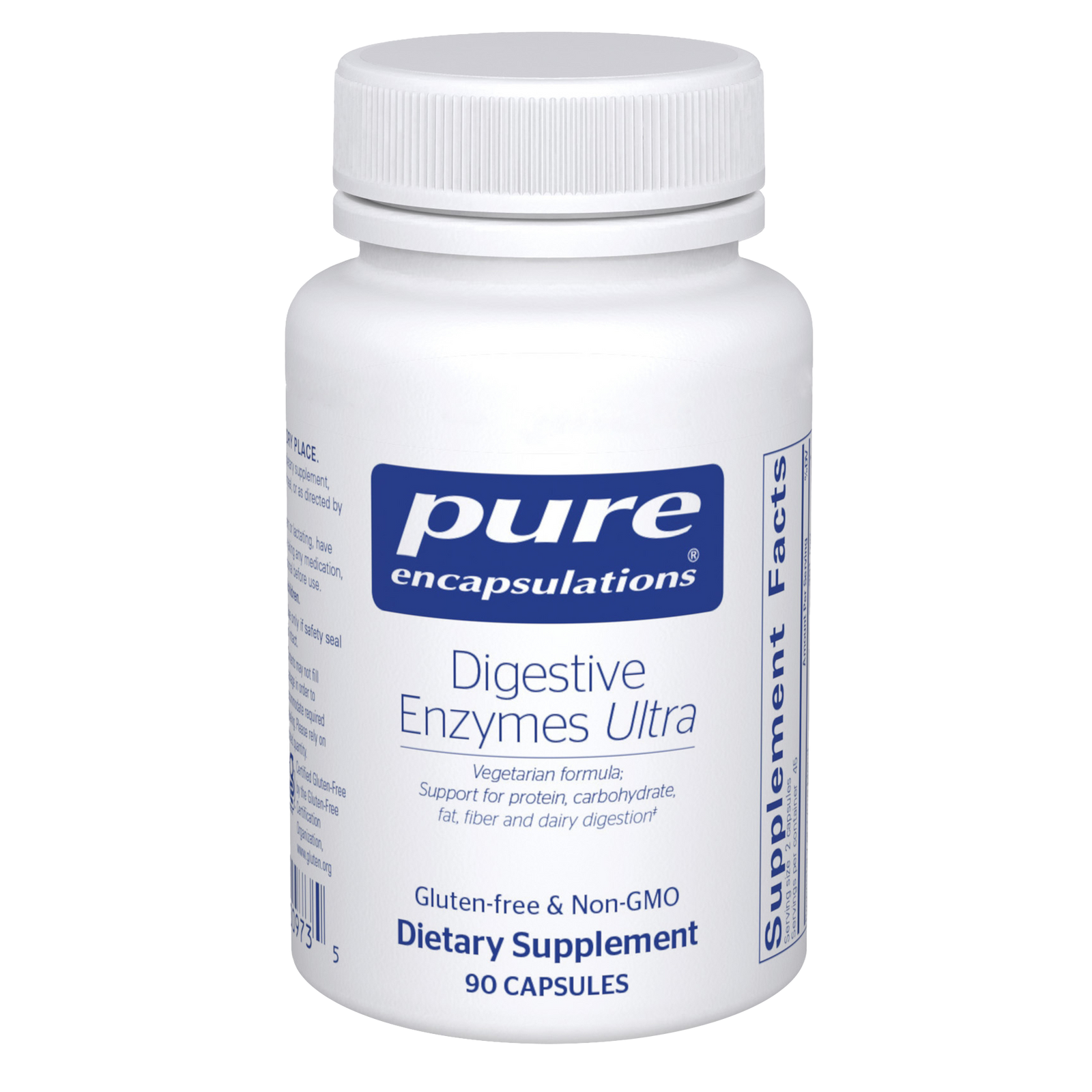 Pure Encapsulations, Digestive Enzymes Ultra — Digestive Enzymes Ultra 90's