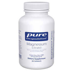 Pure Encapsulations, Magnesium (citrate) 90 capsules