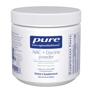 Pure Encapsulations, NAC + Glycine Powder