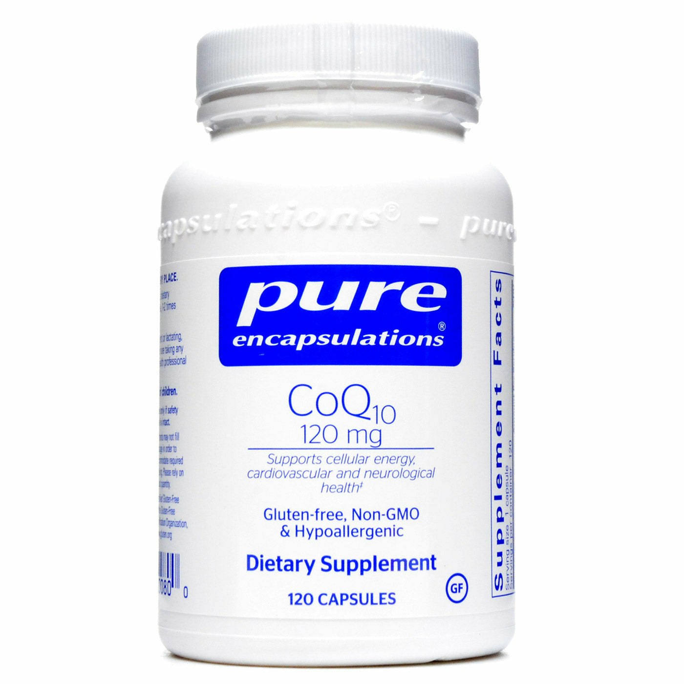 Pure Encapsulations, CoQ10 120 mg 120 capsules