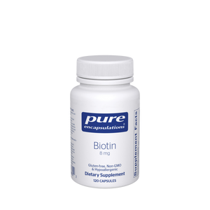 Pure Encapsulations, Biotin 8 mg.