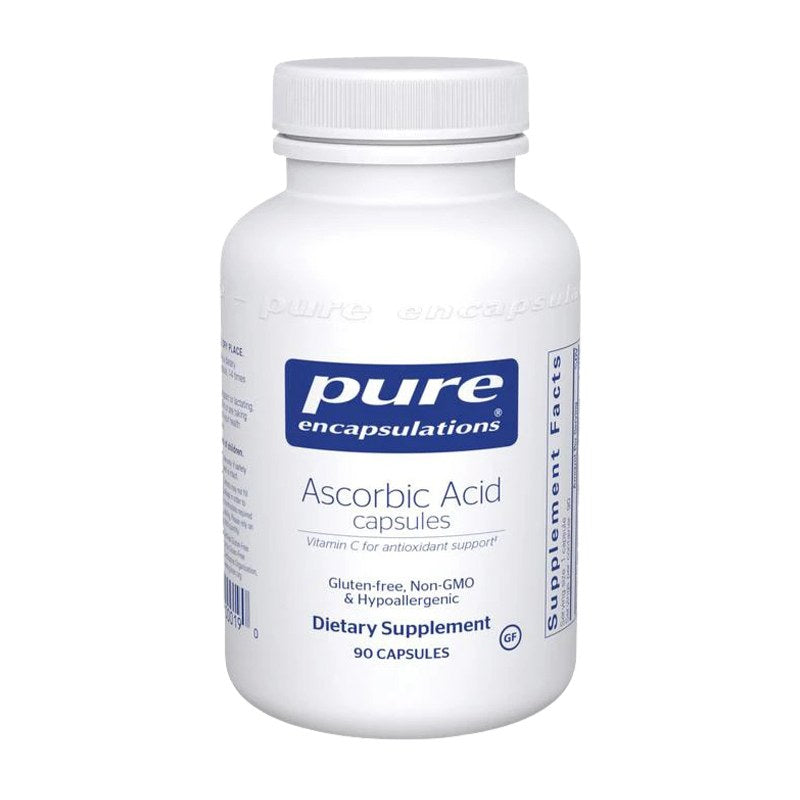 Pure Encapsulations, Ascorbic Acid 1000 mg 90 capsules