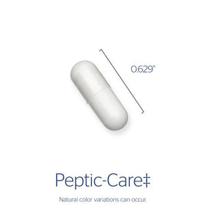 Pure Encapsulations, Peptic-Care (Zinc-L-Carnosine) — Capsule size and certifications