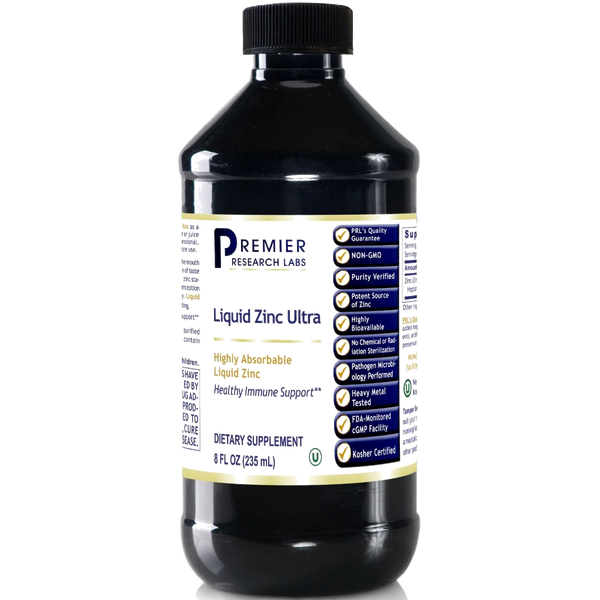 Premier Liquid Zinc Ultra – 8 floz | Health & Light - Health & Light ...