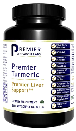 Premier Turmeric 60Vcaps - Health & Light Institute