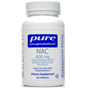 Pure Encapsulations, NAC 600 mg 90 vcaps