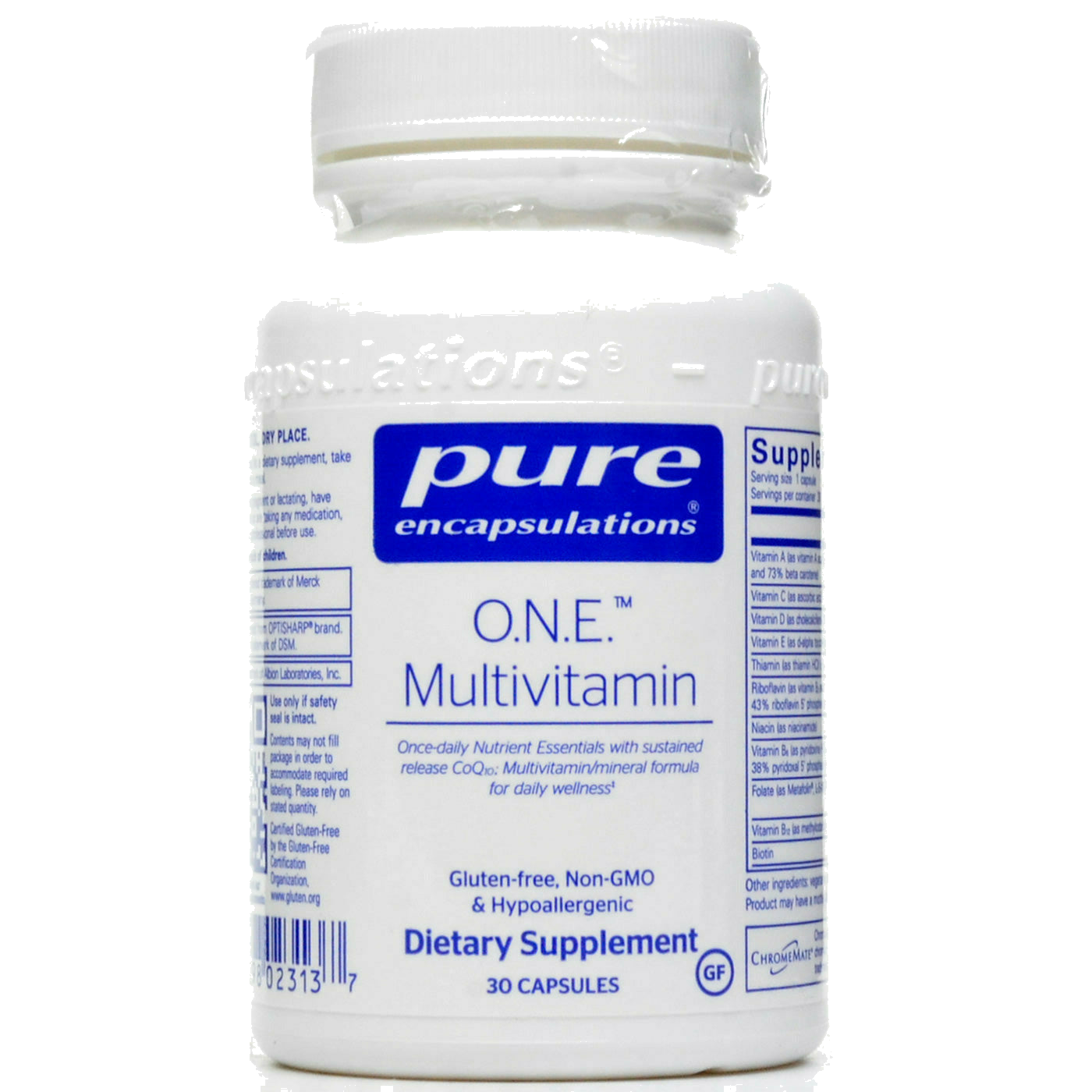 Pure Encapsulations, O.N.E. Multivitamin 30 capsules