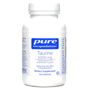 Pure Encapsulations, Taurine 1000 mg 120 vcaps