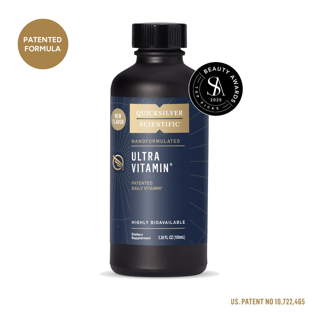 Quicksilver Ultra Vitamin bottle