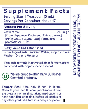 Premier Resveratrol-ND - 8oz