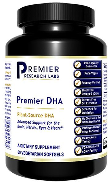 Premier DHA 60Vcaps - Health & Light Institute