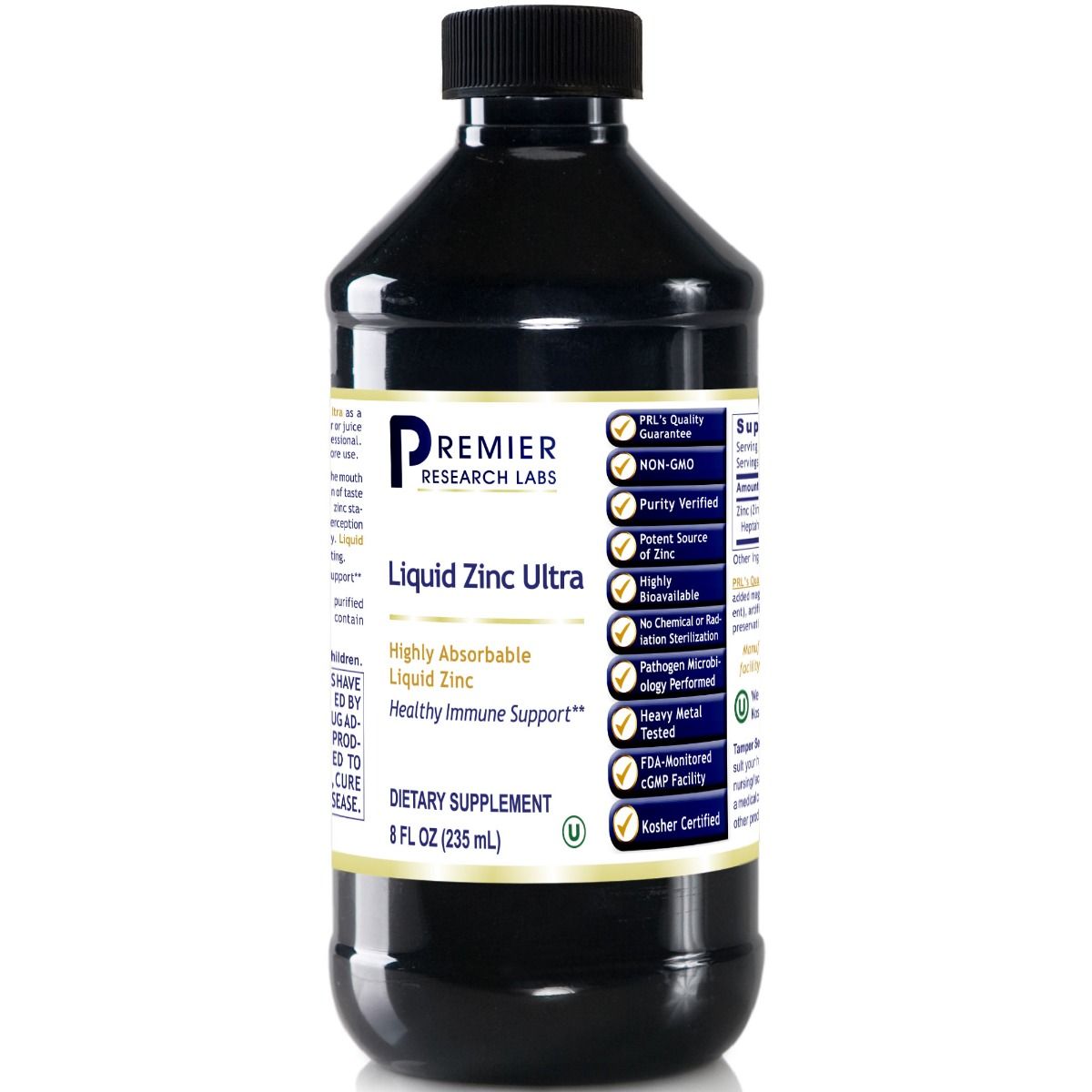 Premier Liquide Zinc Ultra 8 floz