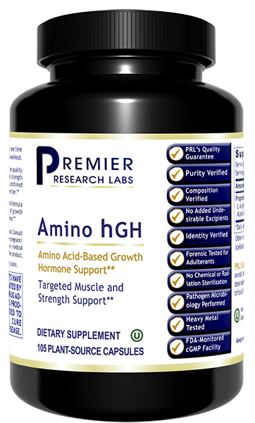 Amino hGH 105 Vcaps - Health & Light Institute