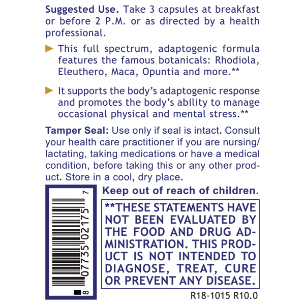Adaptogen-R3 – 90 Caps | Health & Light - Health & Light Institute