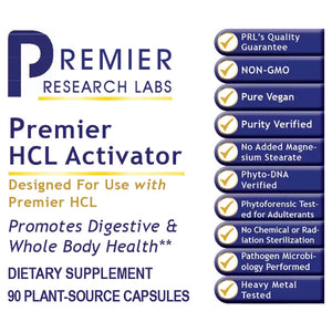 HCL Activator 90 Vcaps - Health & Light Institute