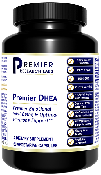 Premier DHEA 60Vcaps - Health & Light Institute