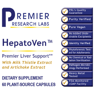 HepatoVen 60Vcaps - Health & Light Institute