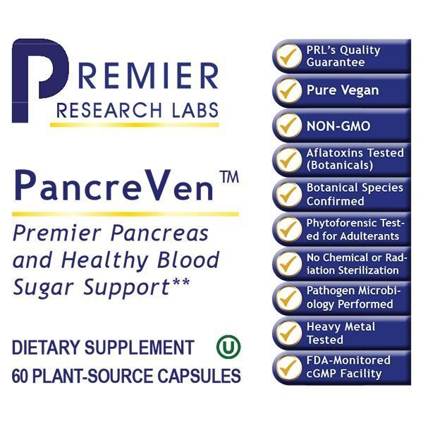 PancreVen 60Vcaps - Health & Light Institute
