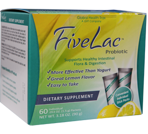 Fivelac - Probiotic 60 packets - Health & Light Institute