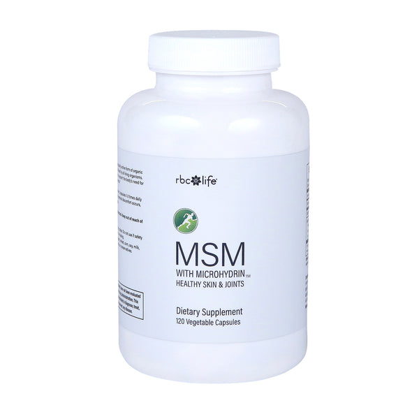 MSM w/Microhydrin by RBC Life - Health & Light Institute