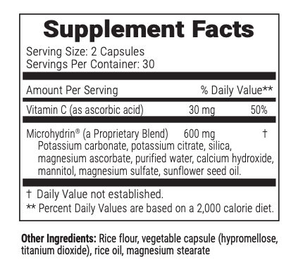 Microhydrin - Health & Light Institute