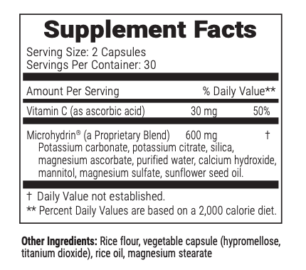 Endurance (Formerly Microhydrin) by RBC Life - Health & Light Institute